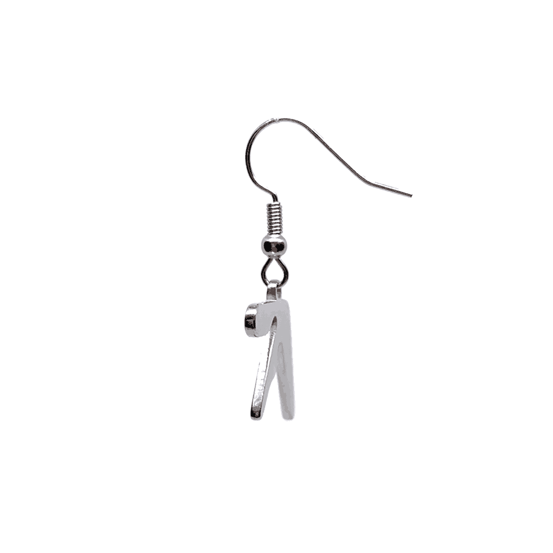 Aphex Twin Logo Fan-Made Stainless Steel Hanging Earrings - 0.75in