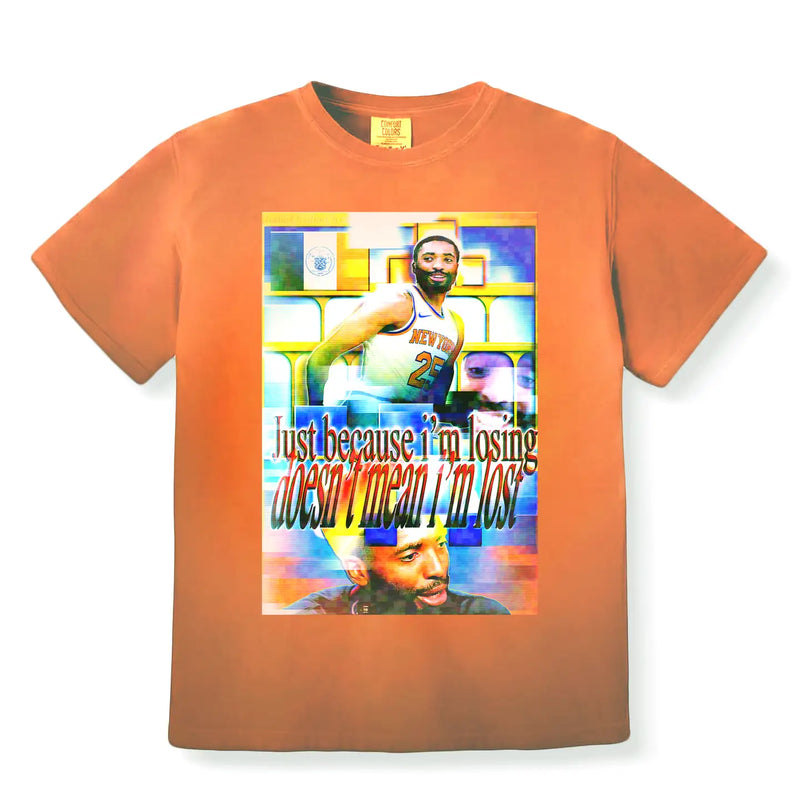 Mikal Bridges Coldplay IG Live Finals Tee - Comfort Colors 100% Cotton T-Shirt