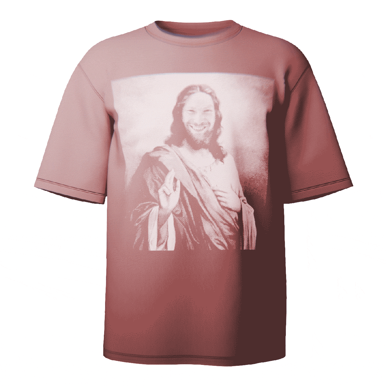 Aphex Twin Jesus T-Shirt | Comfort Colors Cotton | Bold Fan