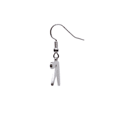 Aphex Twin logo stainless steel dangly earrings – 0.75-inch fan-made design for Aphex Twin fans