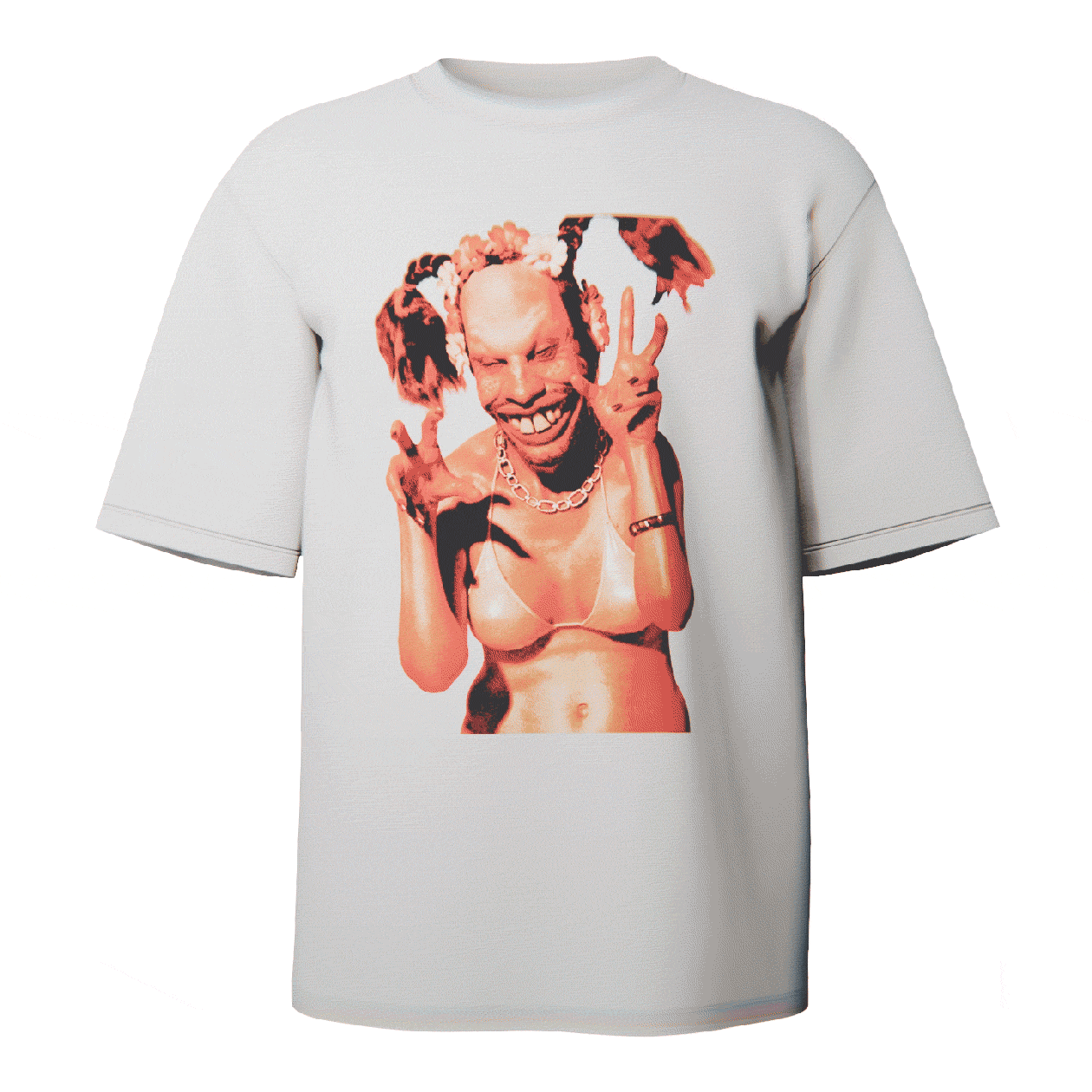 【新品未使用】Aphex Twin Windowlicker Tee : L Aphex Twin Windowlicker Girl T-Shirt | Comfort Colors Cotton