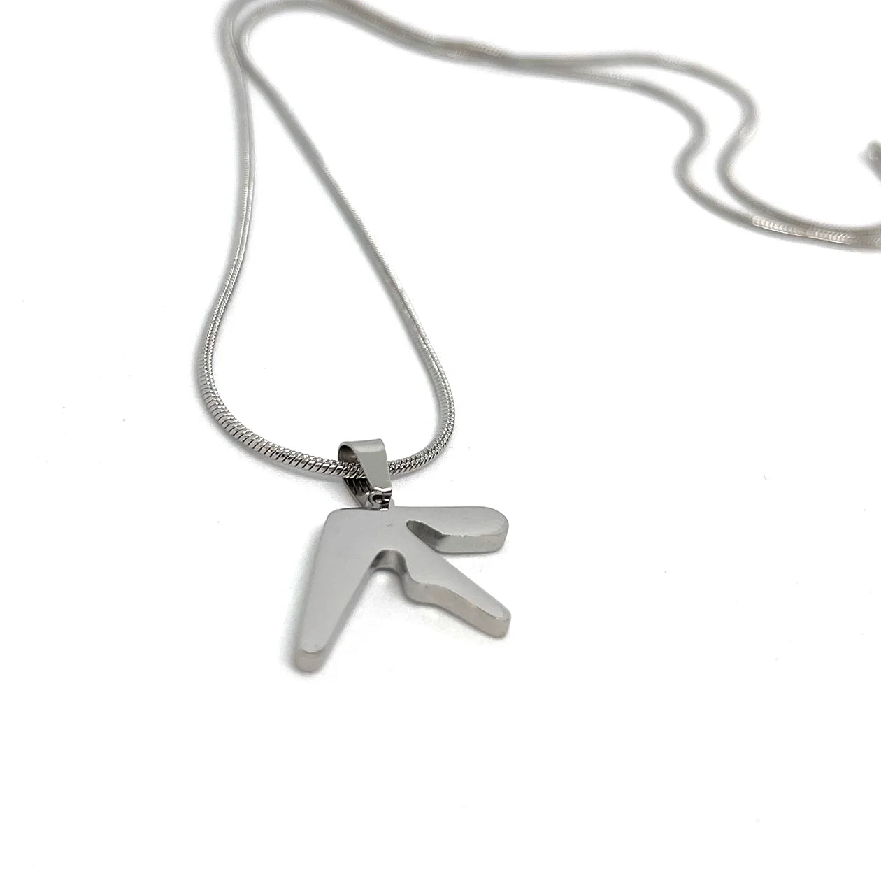 Aphex Twin Logo Fan-Made Small Stainless Steel Pendant Chain