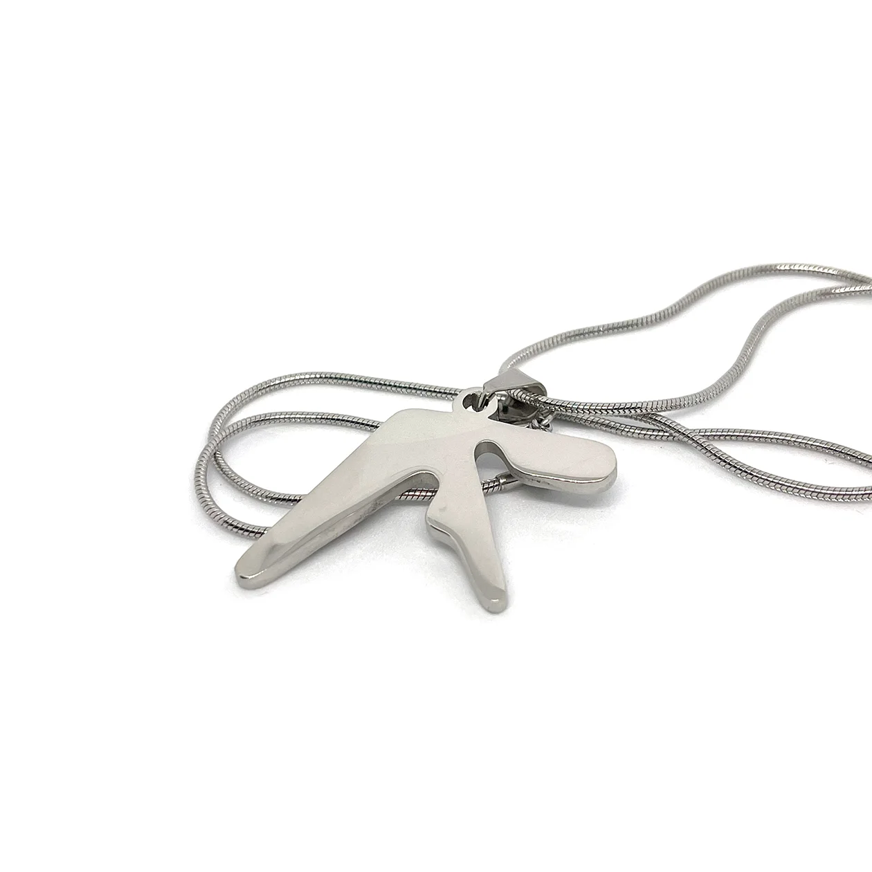 Aphex Twin Logo Fan-Made Stainless Steel Pendant Chain Necklace