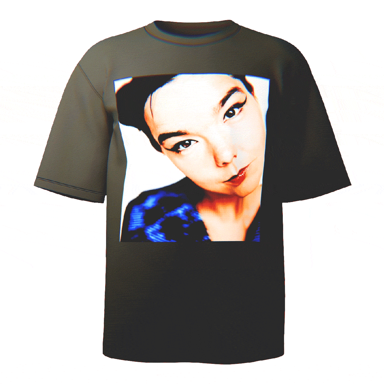 Bjork Close Up T-Shirt | Comfort Colors Cotton | Iconic Fan