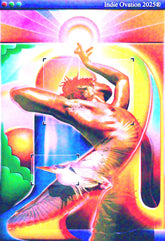 Ethereal digital collage titled ‘Archangel Aviary’ inspired by Ecco2k, featuring abstract wings, angelic light, and vibrant web-core textures printed on 13×19 matte archival paper.