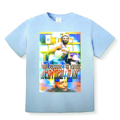Mikal Bridges Coldplay IG Live Finals Tee - Comfort Colors 100% Cotton T-Shirt