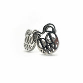 Radiohead logo stainless steel stud earrings – 0.5-inch hypoallergenic fan jewelry for Radiohead fans