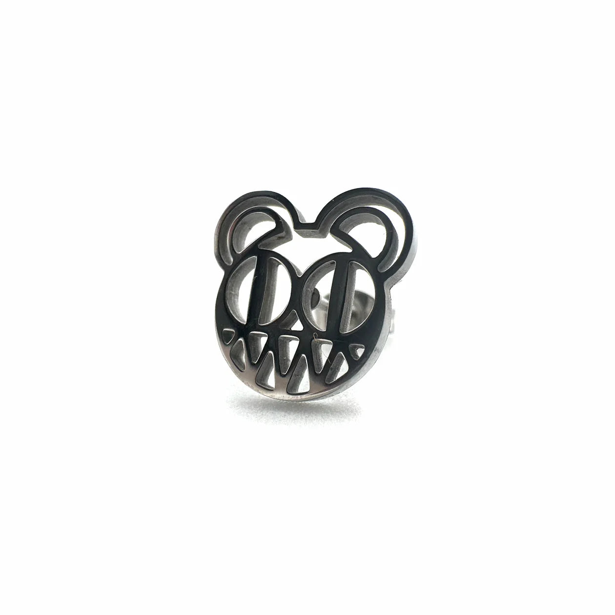 Radiohead logo stainless steel stud earrings – 0.5-inch hypoallergenic fan jewelry for Radiohead fans