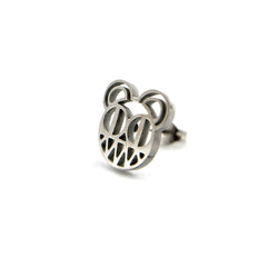 Radiohead logo stainless steel stud earrings – 0.5-inch hypoallergenic fan jewelry for Radiohead fans