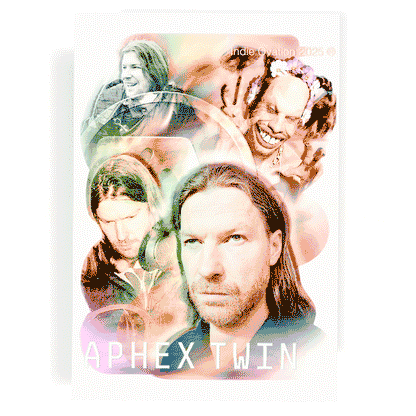 Aphex Twin "Multi-Face" Poster – 13×19 Matte