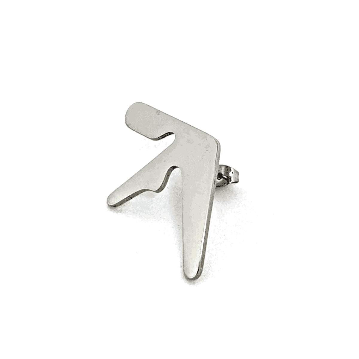Aphex Twin Logo Fan-Made Stainless Steel Stud Earrings - 1.25in Stainl ...