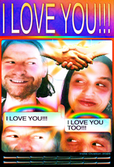 Aphex Twin x Arca "I Love You" Web Core Poster – 13×19 Matte