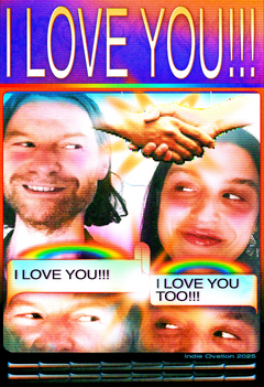 Aphex Twin x Arca "I Love You" Web Core Poster – 13×19 Matte