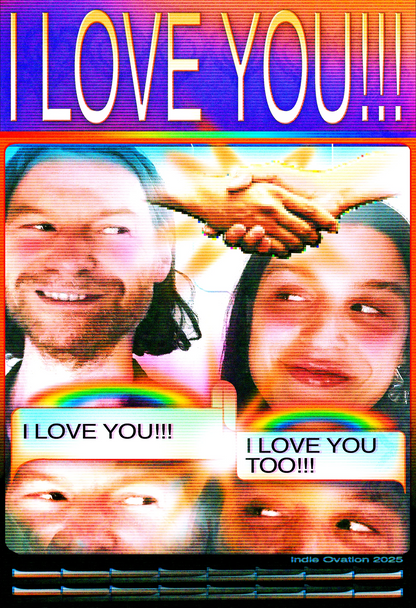 Aphex Twin x Arca "I Love You" Web Core Poster – 13×19 Matte