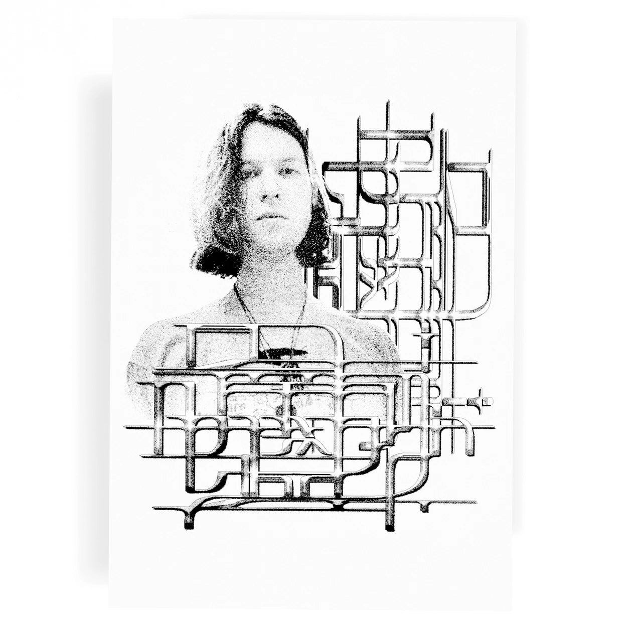 Aphex Twin　ポスター USED 2024 Aphex Twin Selected Ambient Works Volume II Promo