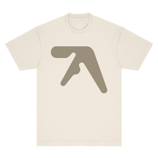 Aphex Twin Large Print Logo Ringspun T-Shirt - White & Creme - Comfort Colors 100% Cotton