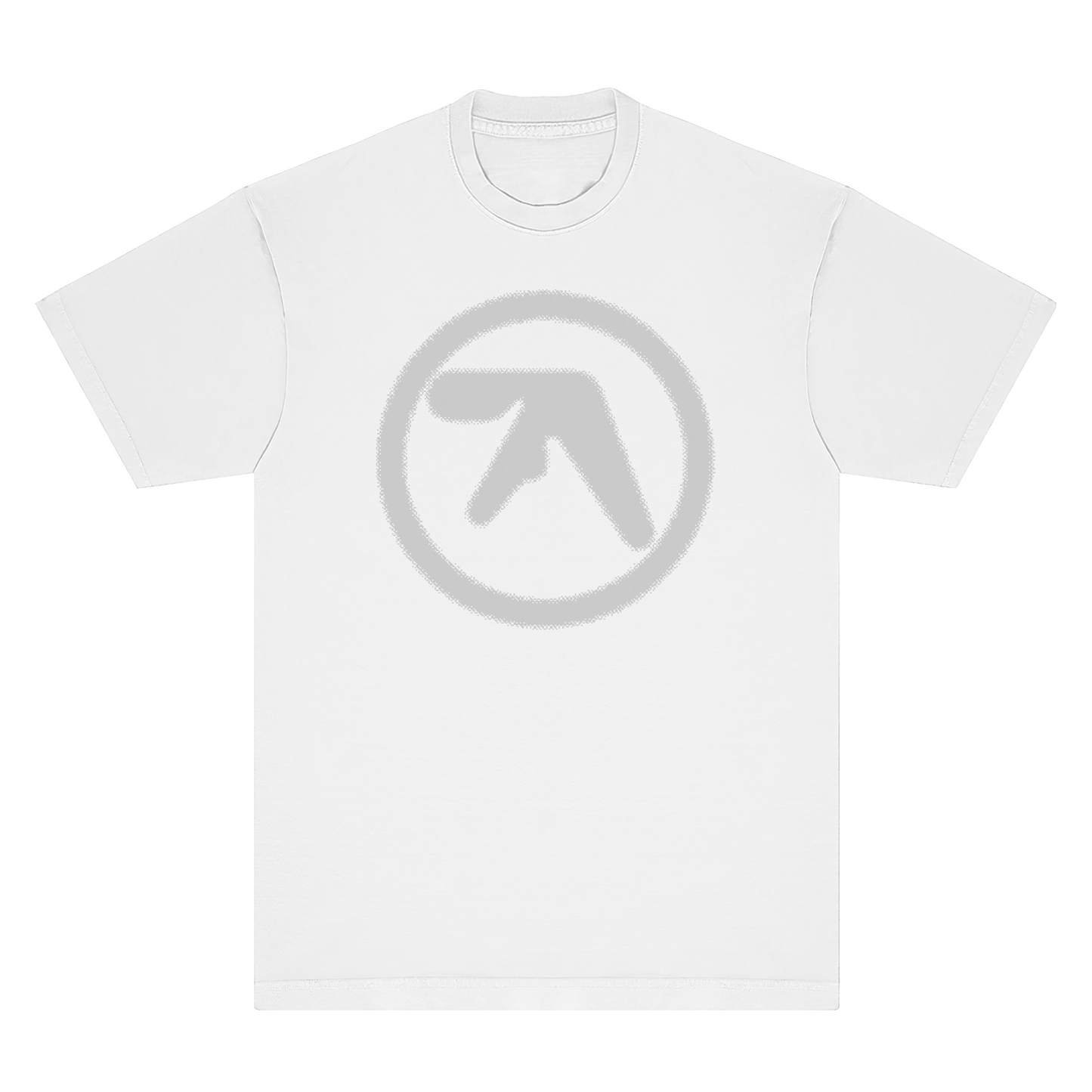Aphex Twin Blur Logo Ringspun T-Shirt - Hemp, White, Black - Comfort Colors 100% Cotton