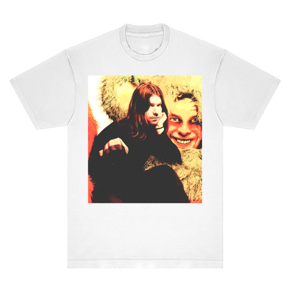 Aphex Twin Portrait Ringspun T-Shirt - Black, White - Comfort Colors 100% Cotton