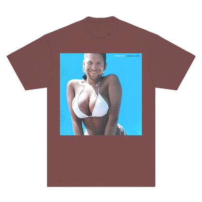 Aphex Twin Windowlicker Cover Ringspun T-Shirt - White, Black, Wine - Comfort Colors 100% Cotton