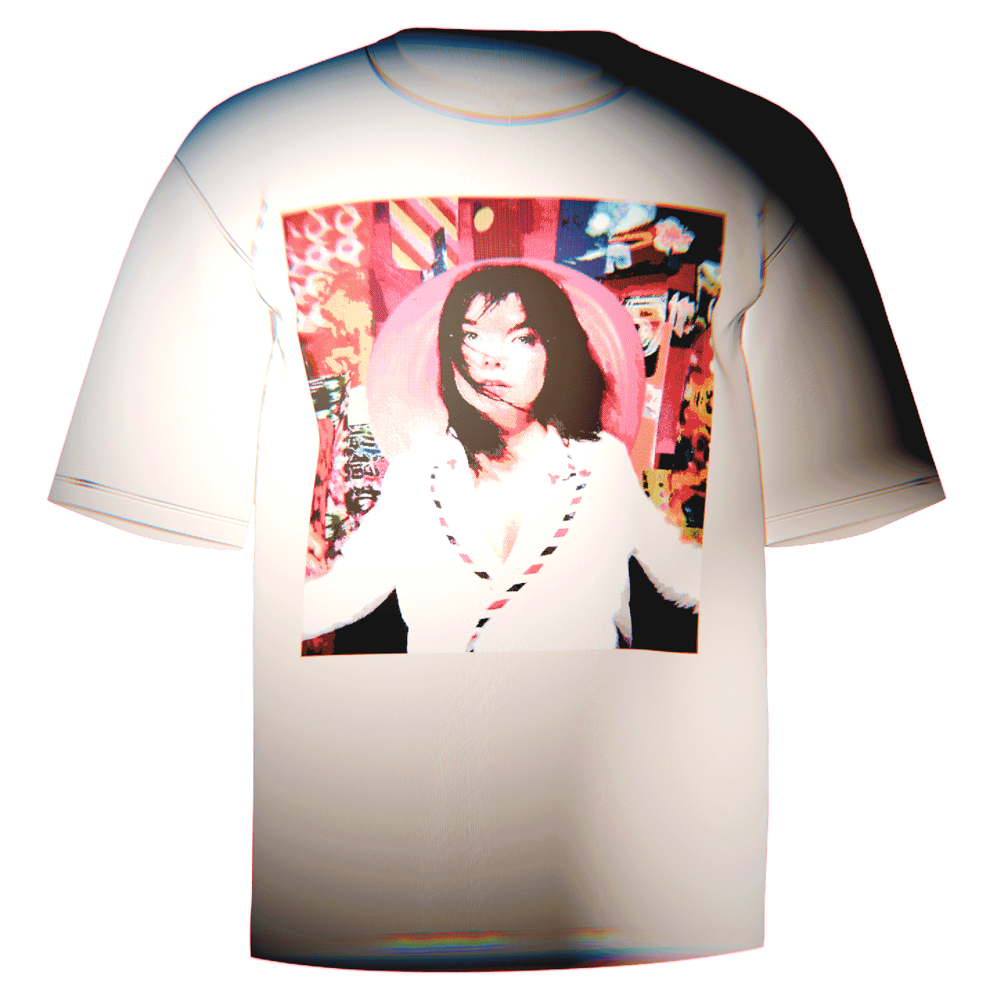 Bjork Post Portrait T-Shirt | Comfort Colors Cotton | Iconic Fan Bjork Post Portrait T-Shirt | Comfort Colors Cotton | Iconic Fan