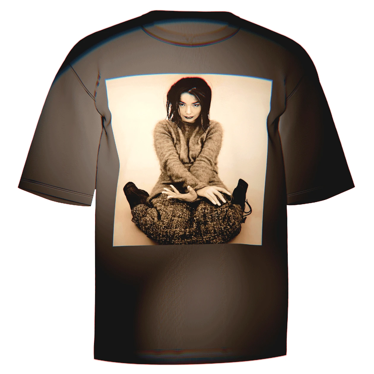 bjork debut Tシャツ オフィシャル品 両面プリント bjork debut Tシャツ オフィシャル品 両面プリント