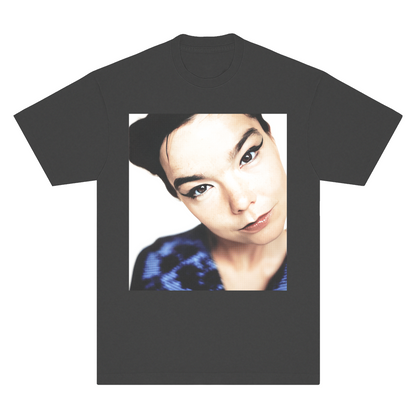 Bjork Close Up T-Shirt - Black, White - Comfort Colors 100% Cotton