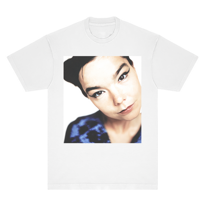 Bjork Close Up T-Shirt - Black, White - Comfort Colors 100% Cotton