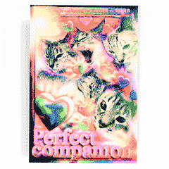 Crackers Kitty Memorial Charity "Perfect Companion" Poster - 13x19 Matte