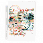 Succulent Chinese Meal "Democracy Manifest" Meme Poster - 13x19 Matte
