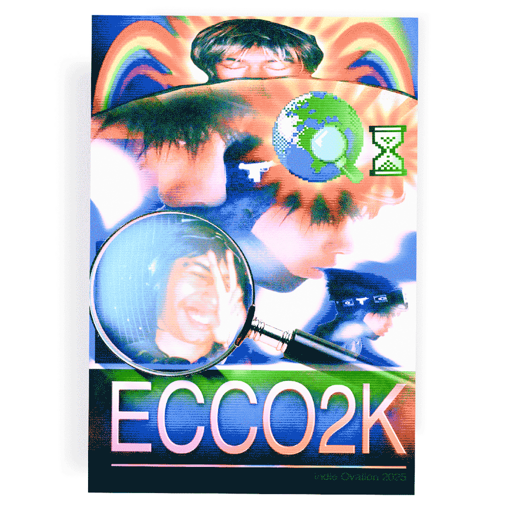 Ecco2k Profile Web Core Poster – 13×19 Matte