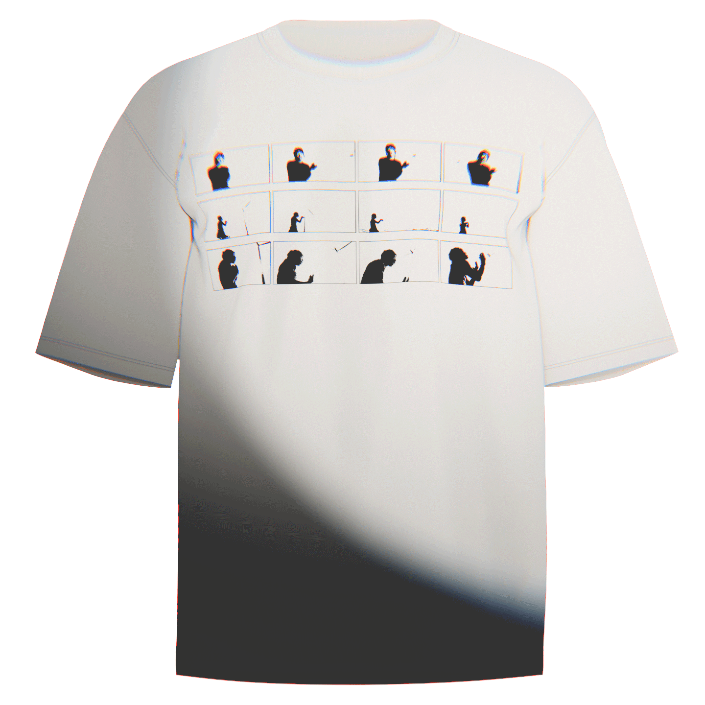 『Copping Zone』Distressed Dote Logo Print T-Shirt Ecco2k Peroxide T-Shirt | Comfort Colors Cotton | Unique Fan