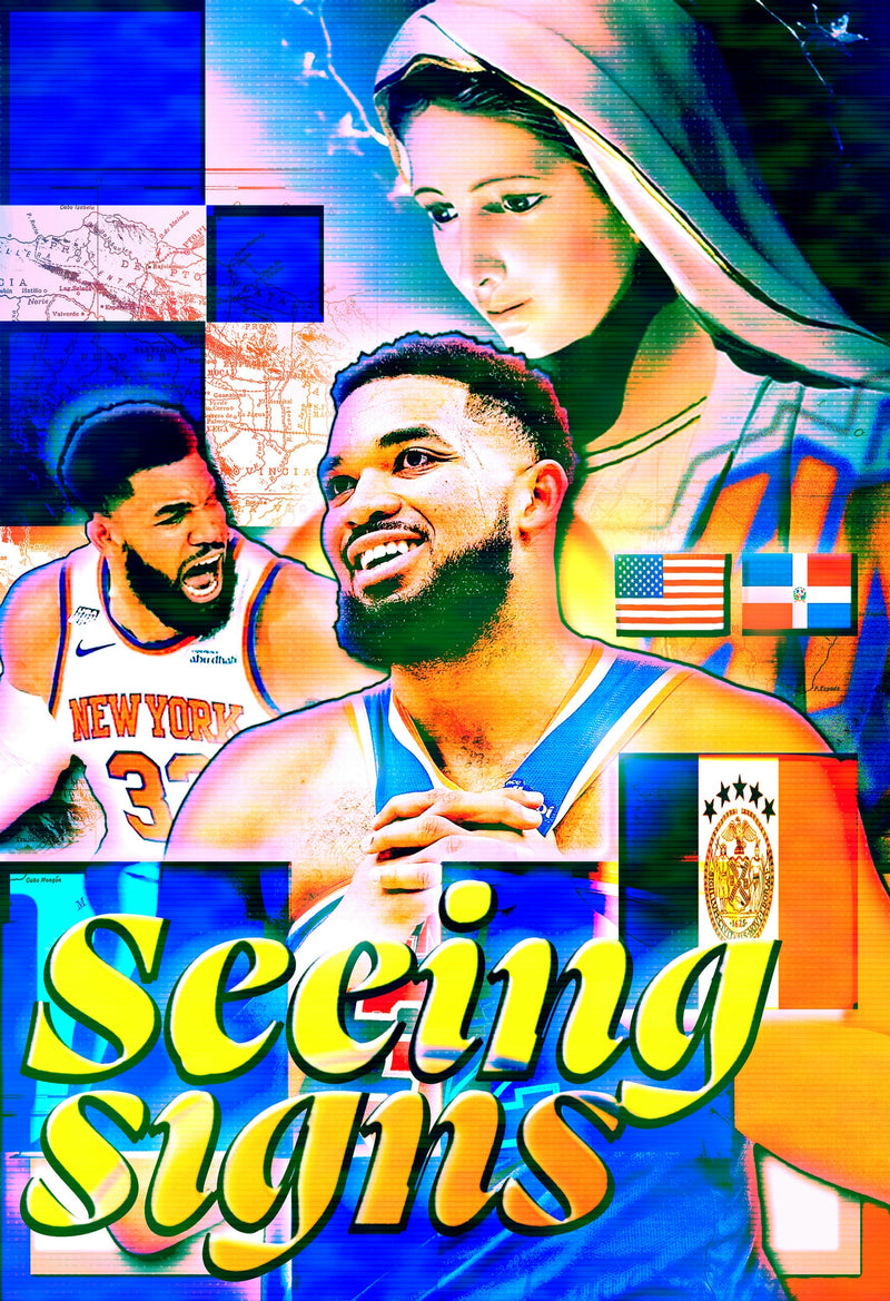 Karl Anthony-Towns "Seeing Signs" Finals Poster - 13x19 Matte