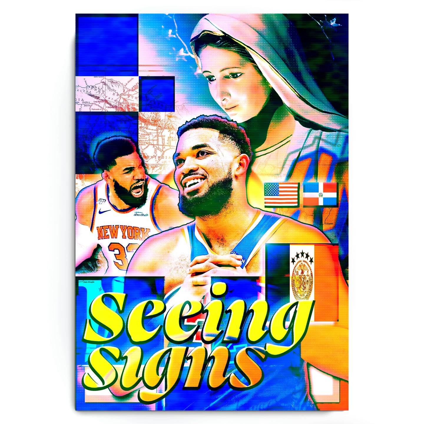 Karl Anthony-Towns "Seeing Signs" Finals Poster - 13x19 Matte