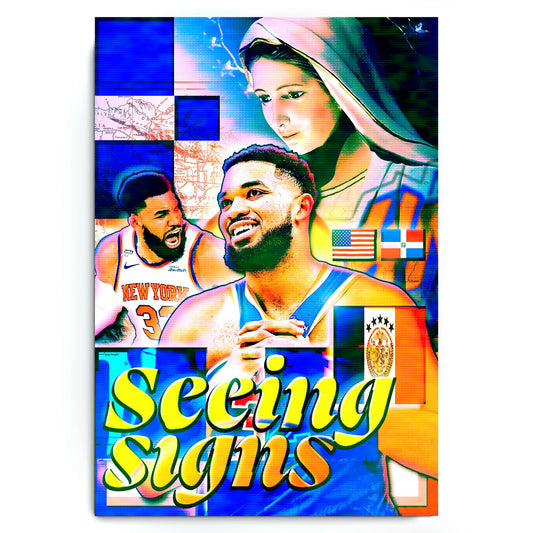 Karl Anthony-Towns "Seeing Signs" Finals Poster - 13x19 Matte