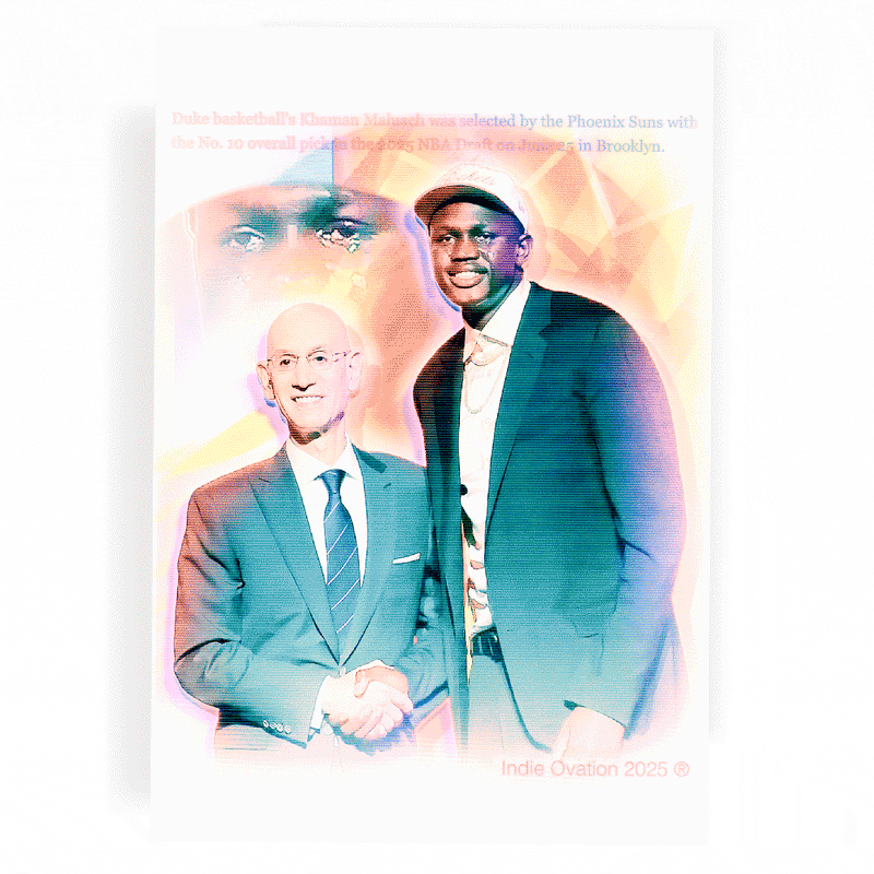 Khaman Maluach Rookie Suns Duke Poster – 13×19 Matte