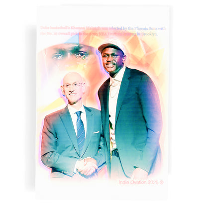 Khaman Maluach Rookie Suns Duke Poster – 13×19 Matte