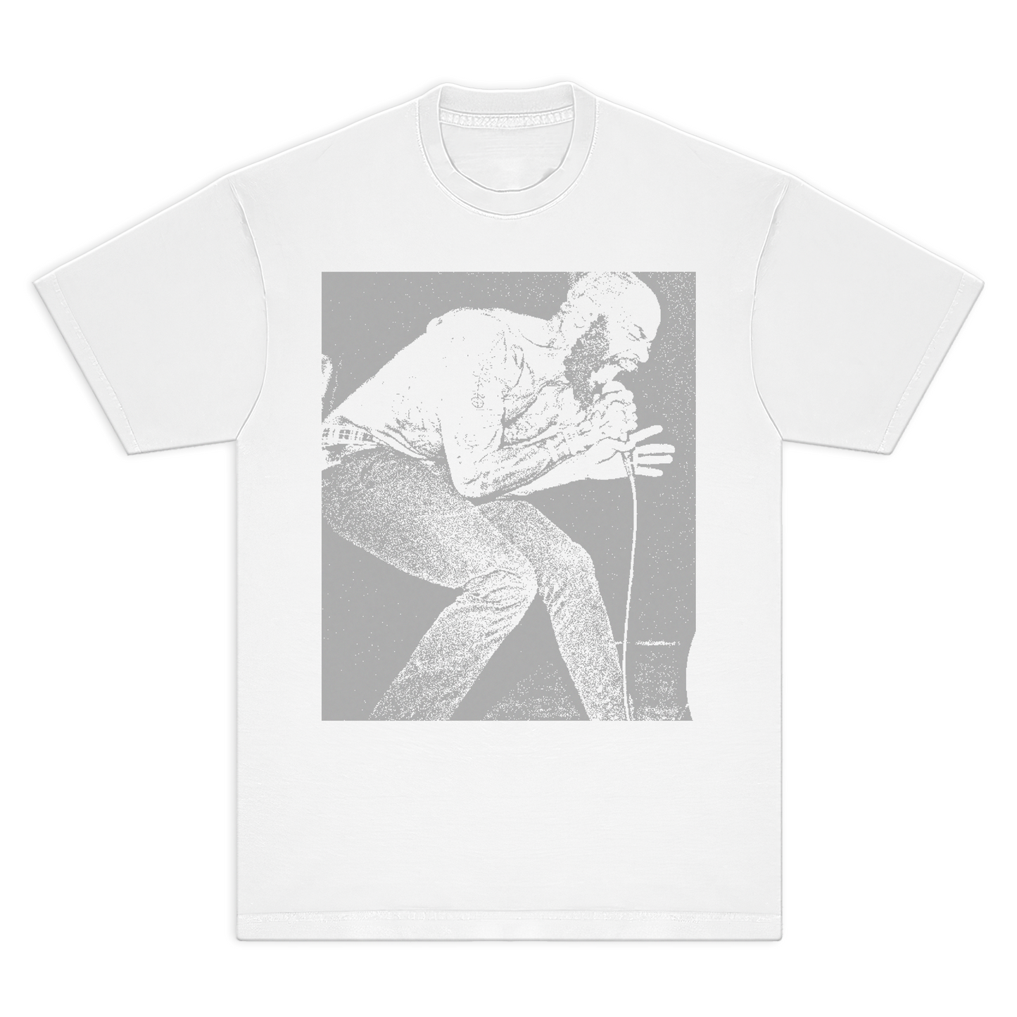 Death Grips MC Ride Concert Ringspun T-Shirt - White, Creme & Black - Comfort Colors 100% Cotton