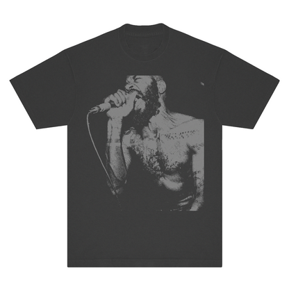 Death Grips MC Ride Ringspun T-Shirt - White, Creme & Black - Comfort Colors 100% Cotton