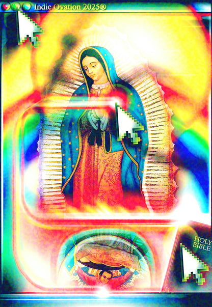 Christian Catholic "Neo Guadalupe" Our Lady of Guadalupe Poster - 13x19 Matte