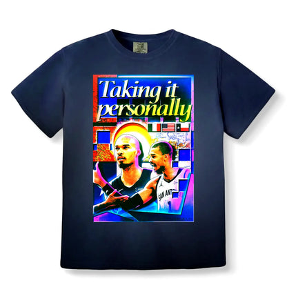 Victor Wembanyama "Taking It Personally" Spurs Finals Tee - Comfort Colors 100% Cotton T-Shirt