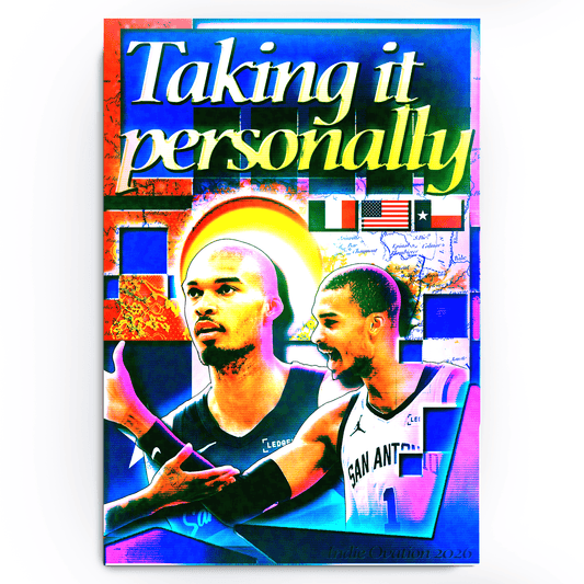 Victor Wembanyama "Taking It Personally" WCF Poster - 13x19 Matte